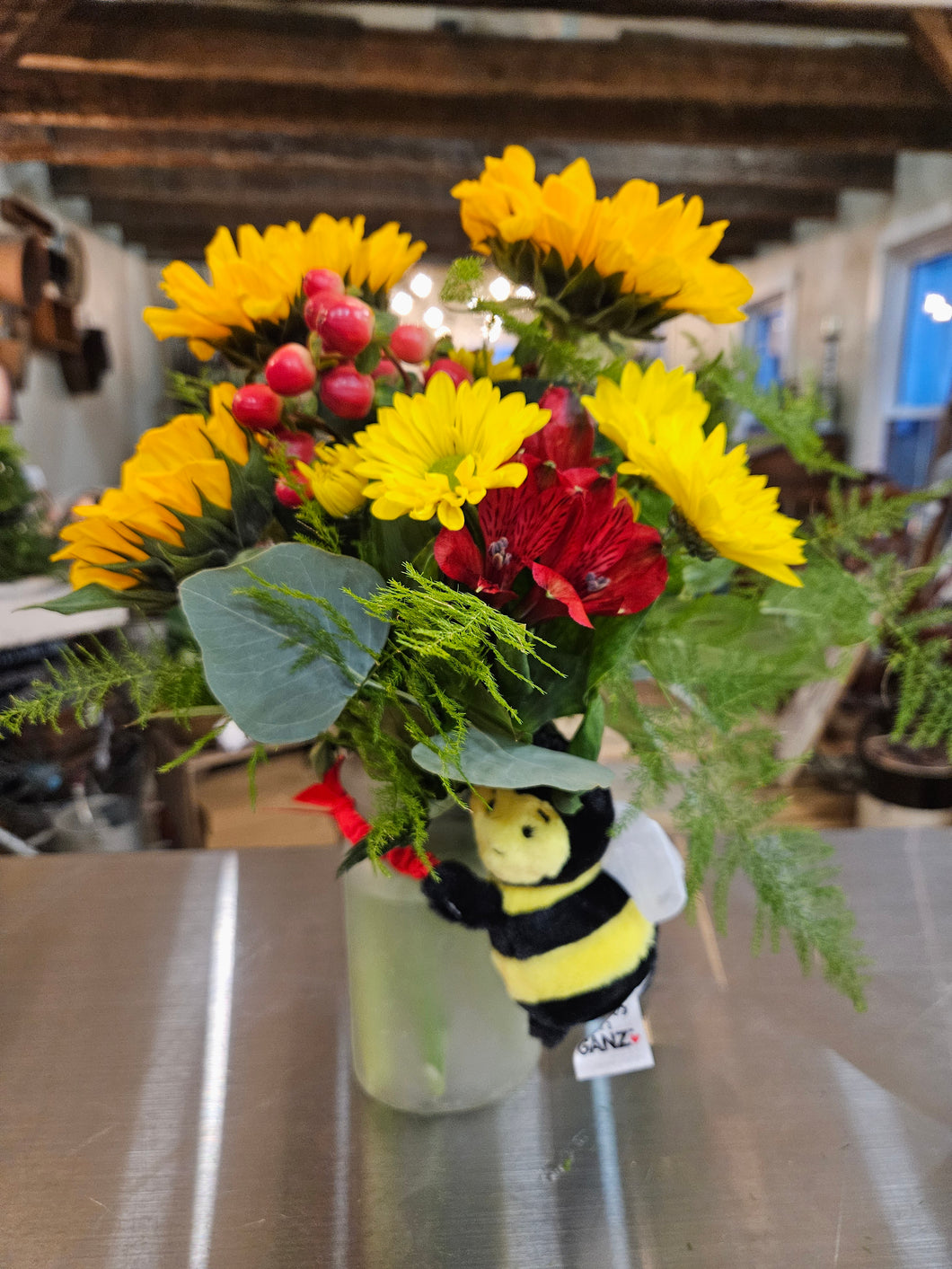 Bee Mine Mason Jar