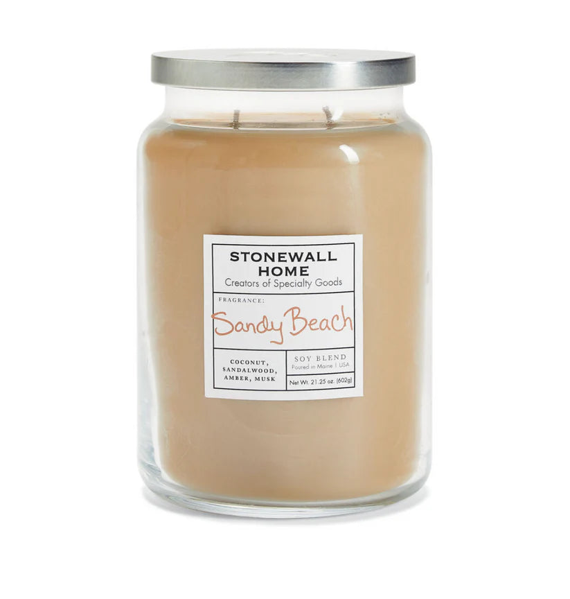 Sandy Beach Candle by Stonewall Home