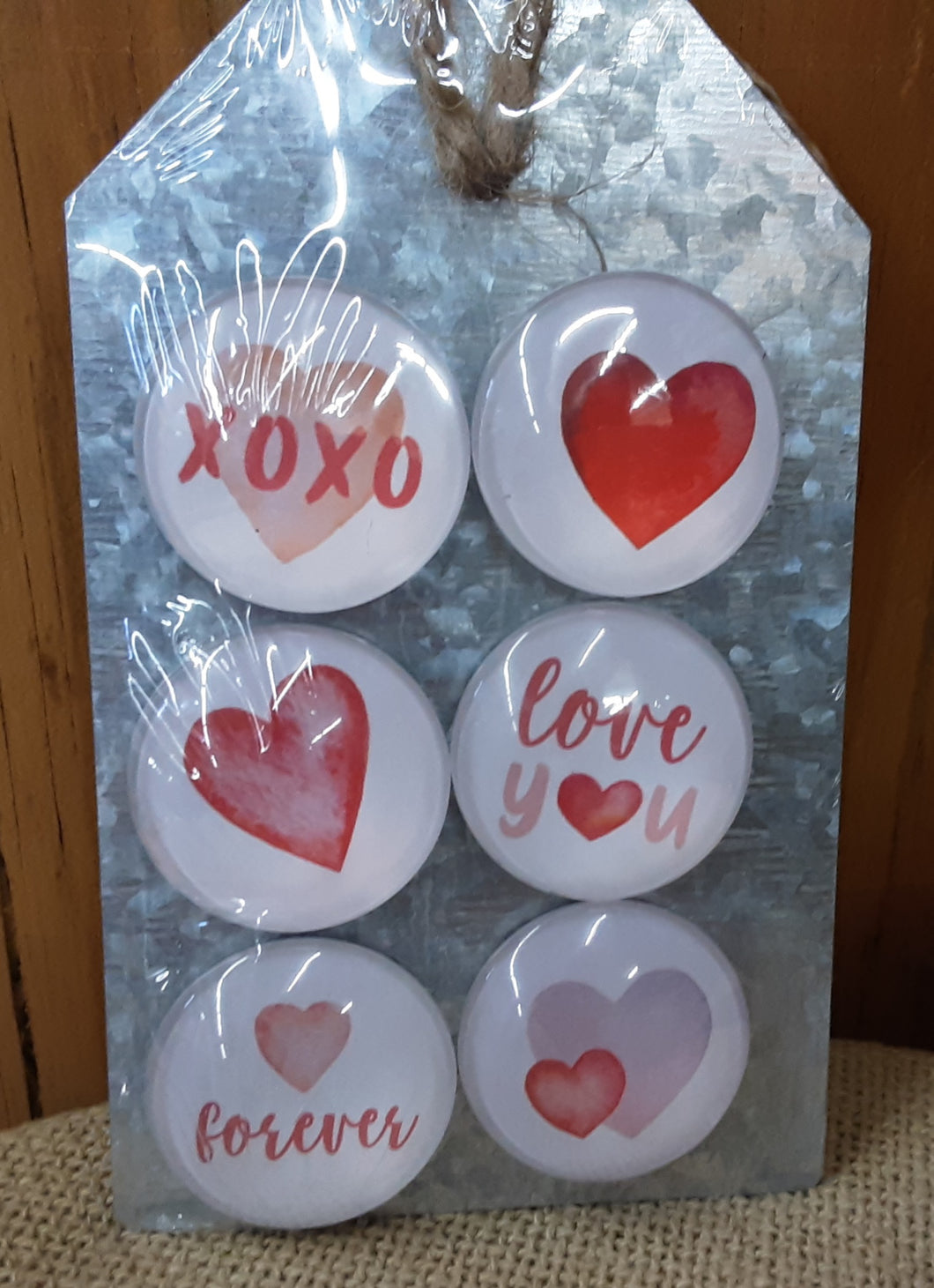 Heart Magnet Set of 6